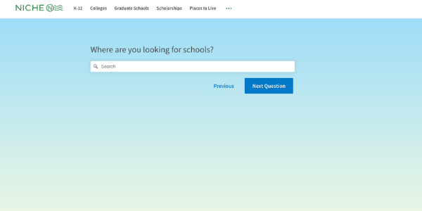 Where are you looking for schools