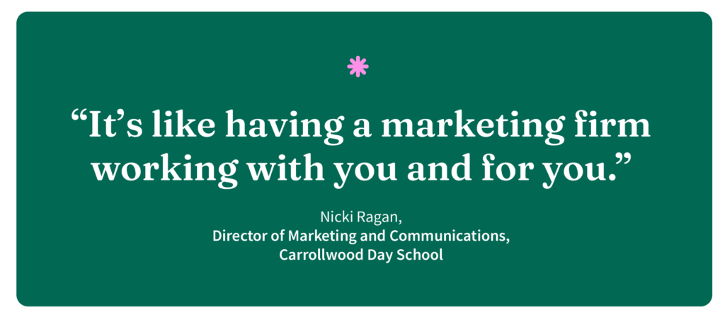 Quote from Nicki Ragan, Carrollwood Day School