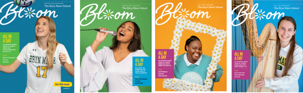 Bloom magazine covers