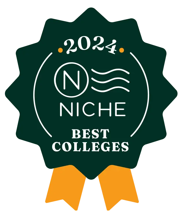Badge for 2024 Niche Best Colleges