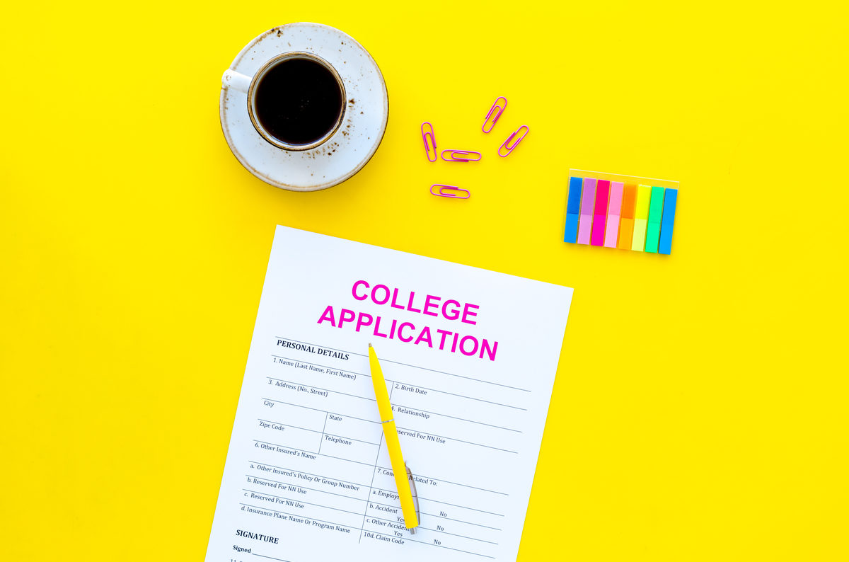 Admissions application
