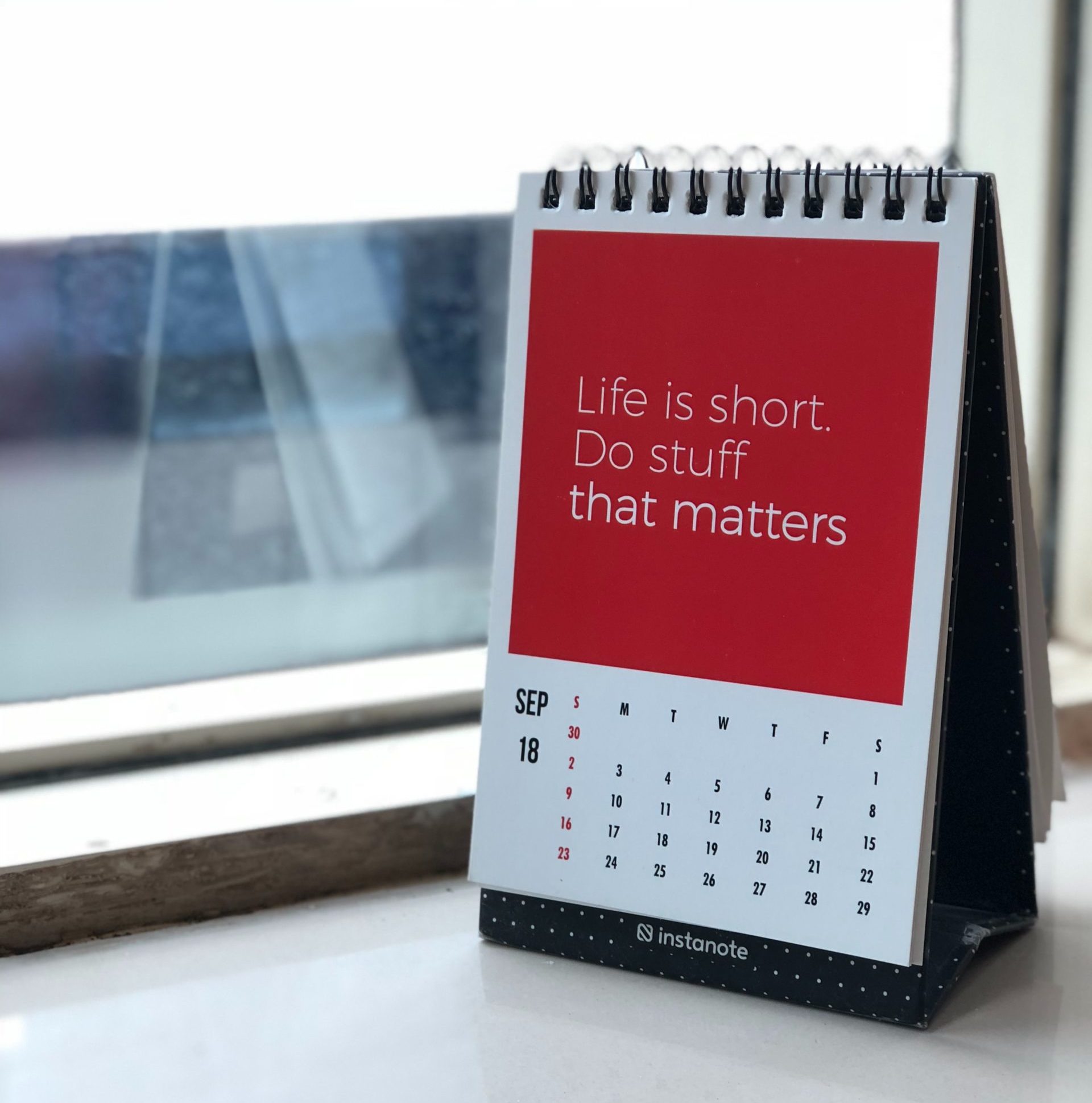 life is short calendar